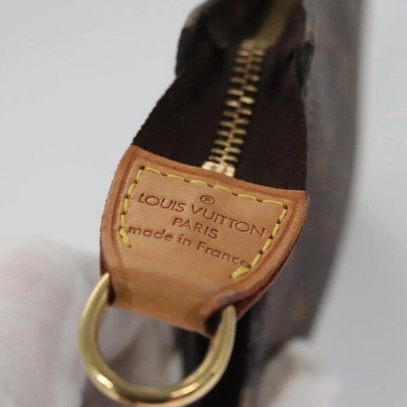 LOUIS VUITTON Monogram Bucket PM Accessory Pouch LV Auth 110133 - Picture 10 of 15